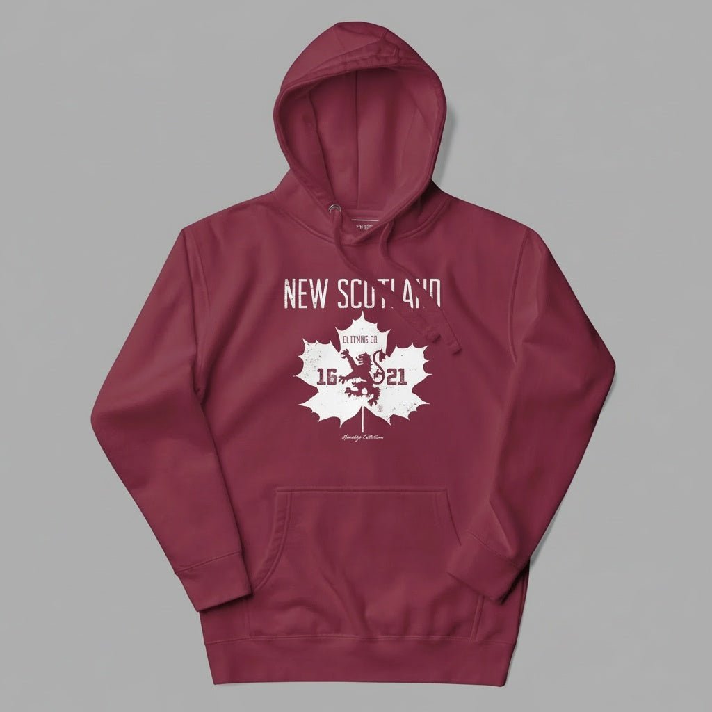 Maple Leaf Hoodie – Canadian Made Heritage Apparel - New Scotland Co.